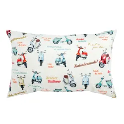 Cuscino Decorativo Rettangolare - Tessuto Stampato Premium