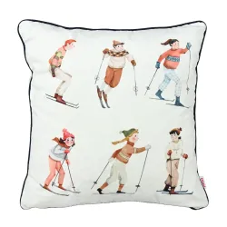 Cuscino Decorativo Quadrato 45 x 45 cm - Tessuto Stampato Premium