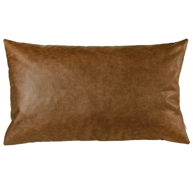 Cuscino Decorativo 45x70 Pelle Naturale Premium | Italpouf