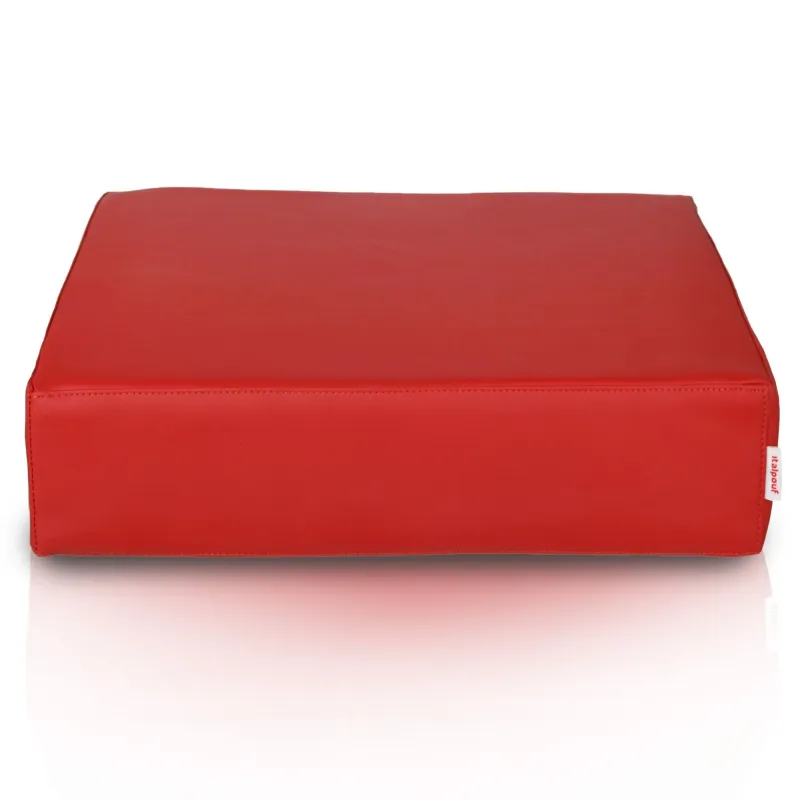 Cuscino Seduta Schiuma Quadro 40x40 Ecopelle | Italpouf