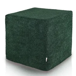 Pouf Cubo Solid 40x40x40 Tessuto Bouclé | Italpouf