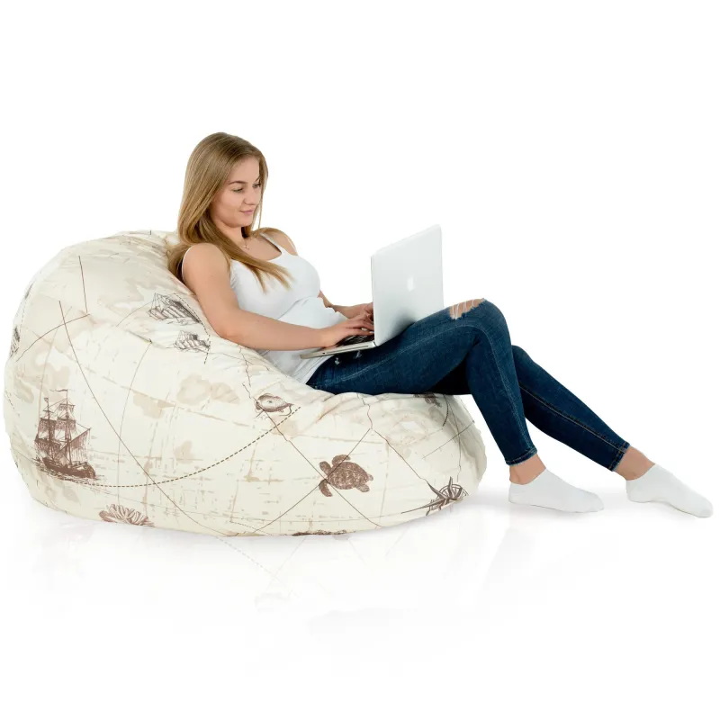 Pouf Sacco XXL Adulti Gigante Stampe Premium