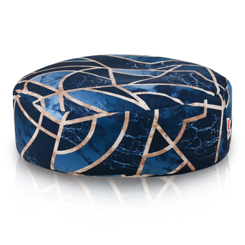 Pouf Poggiapiedi Rotondo - Stampe Premium