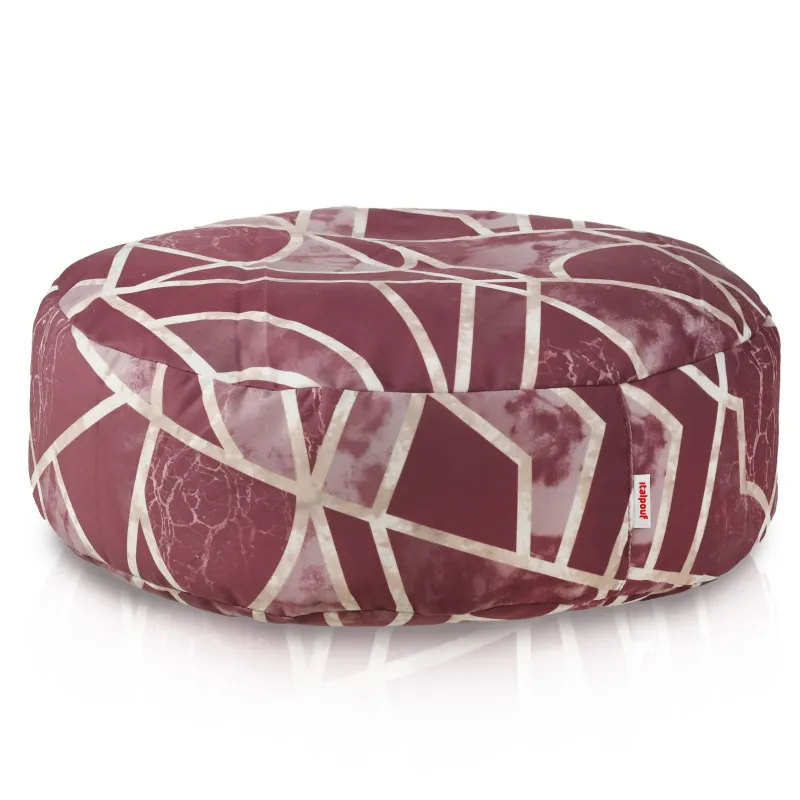 Pouf Poggiapiedi Rotondo - Stampe Premium