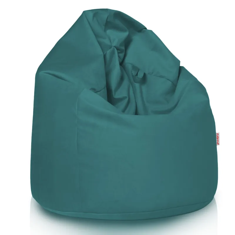 Poltrona Pouf Sacco L per bambini - Velluto Soft – vista 8