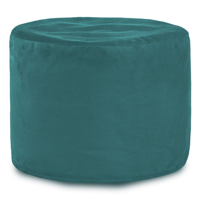 Blu Pouf Tessuto Poggiapiedi Moderno
