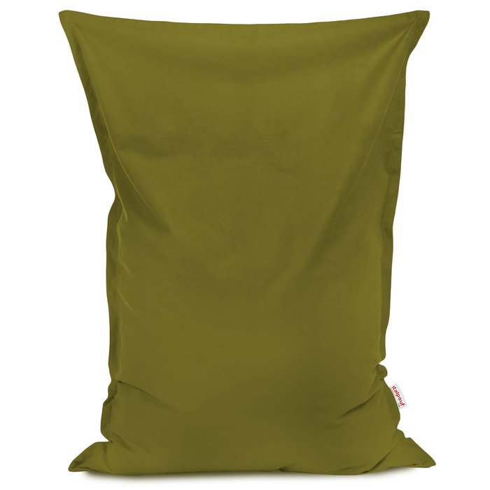 Cuscino alto con schienale, bianco/verde