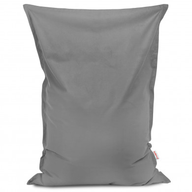 Grigio Medio Cuscino Morbido Velluto