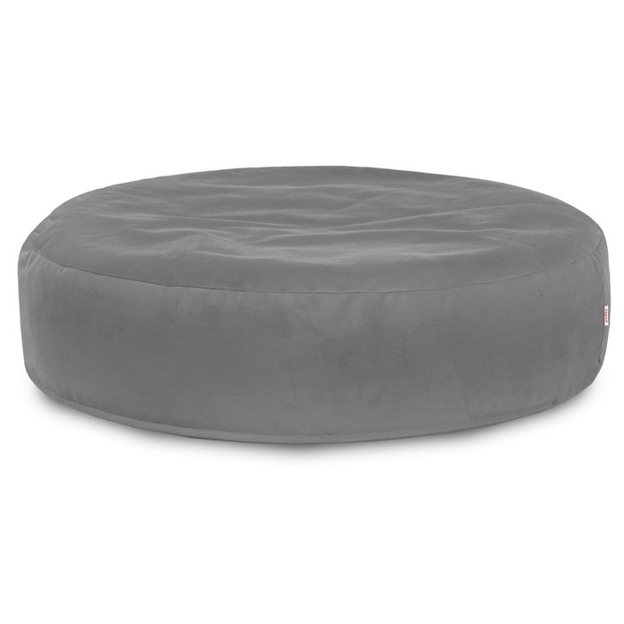 Grigio Medio Cuscino Morbido Velluto