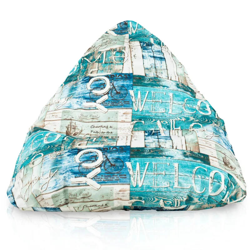 Poltrona Pouf Sacco Seduta XL Bermuda - Tessuto Stampato Premium – vista 29
