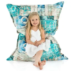 Cuscino da Pavimento Gigante XL per bambini - Tessuto Stampato Premium – vista 60