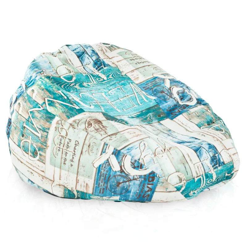 Poltrona Pouf Sacco L per bambini -Tessuto Stampato Premium – vista 99