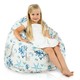 Pouf sacco Ocean Morbido Tessuto