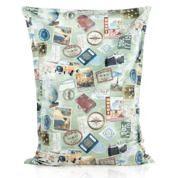 Cuscino da Pavimento per bambini - Tessuto Stampato Premium