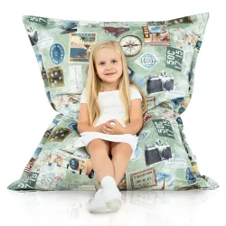 Cuscino da Pavimento Gigante XL per bambini - Tessuto Stampato Premium – vista 62