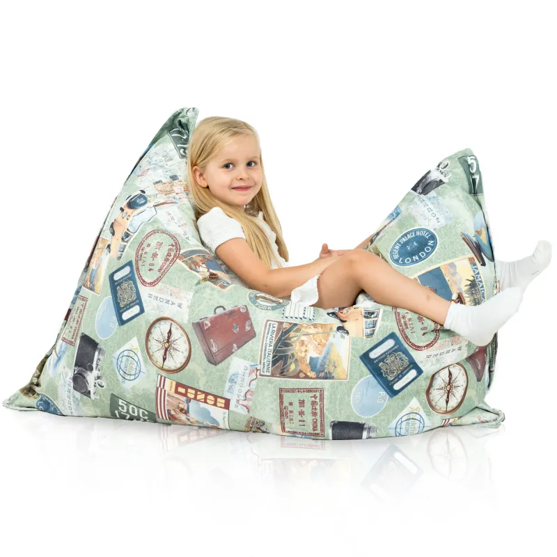 Cuscino da Pavimento Gigante XL per bambini - Tessuto Stampato Premium – vista 116