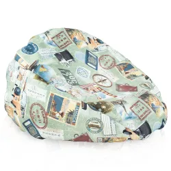 Poltrona Pouf Sacco L per bambini -Tessuto Stampato Premium – vista 85