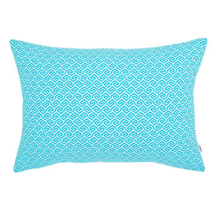 Cuscino rettangolare Da Esterno Azzurro Con Filri UV