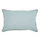 Cuscino rettangolare In lana blu-grigio Per Divani