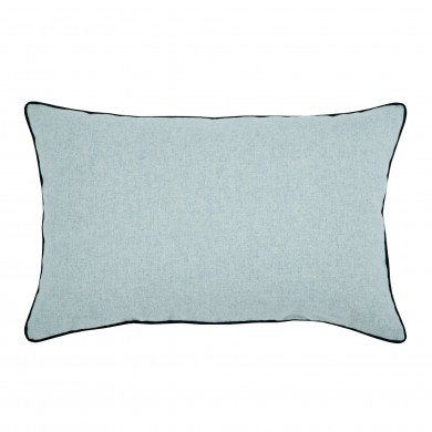 Cuscino rettangolare In lana blu-grigio Per Divani