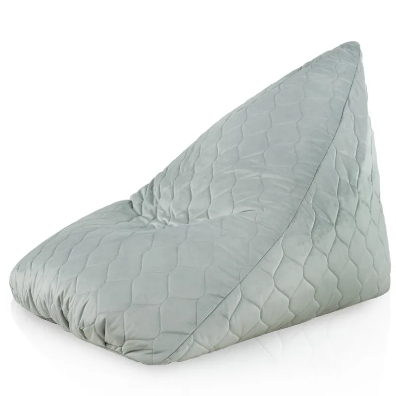 Poltrona Pouf Sacco Seduta XL Bermuda - Velluto Soft – vista 4