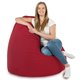 Rosso Pouf Sacco Morbido XXL Moderno
