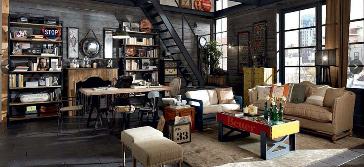 Arredare casa in stile industriale semplice e moderno