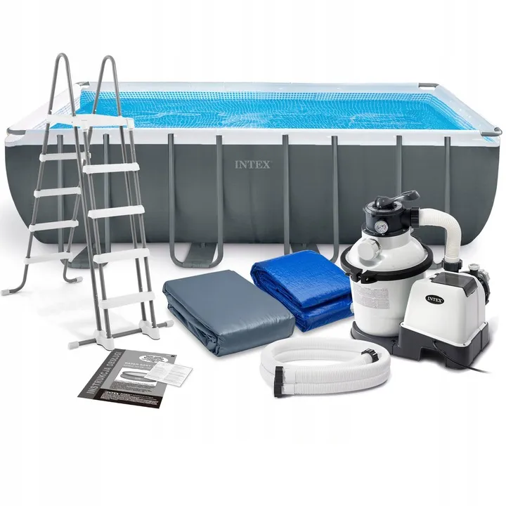 Piscina da giardino con struttura 549 x 274 x 132 cm 11in1 INTEX 26356 - 2