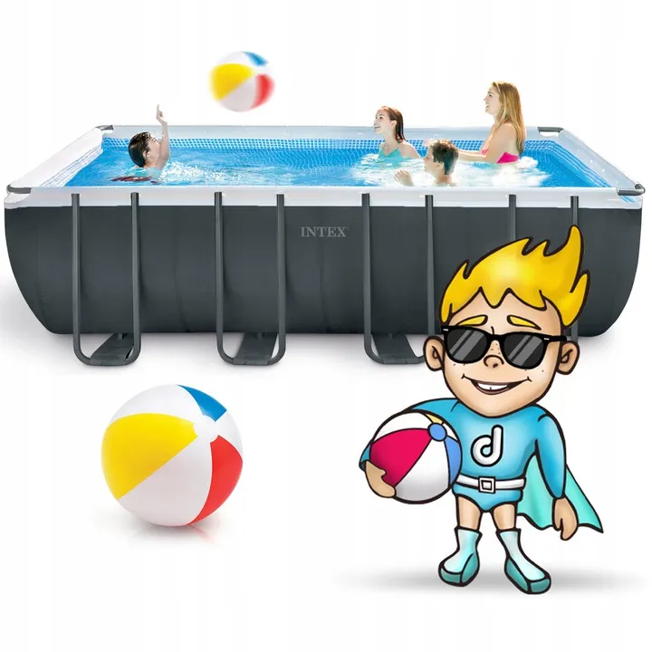 Piscina da giardino con struttura 549 x 274 x 132 cm 11in1 INTEX 26356 - 3