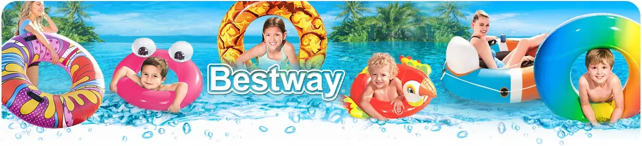 Porta piscina + Pallone 137 x 66 cm Bestway 52123