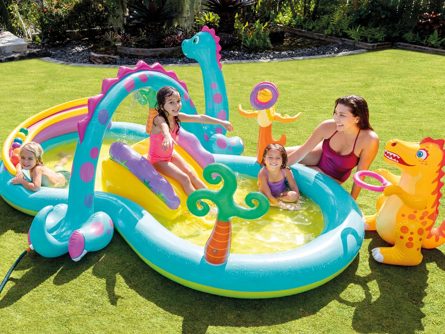 Centro Giochi Gonfiabile Dinosauri 302 x 229 x 112 cm INTEX 57135 - 3