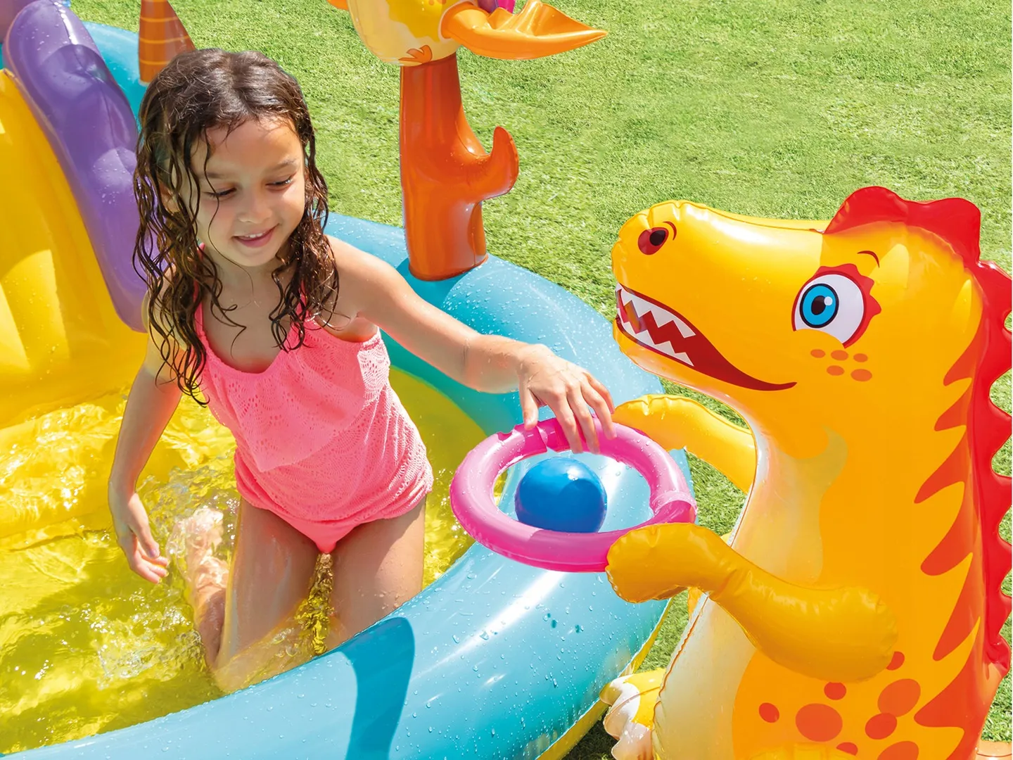 Centro Giochi Gonfiabile Dinosauri 302 x 229 x 112 cm INTEX 57135 - 8