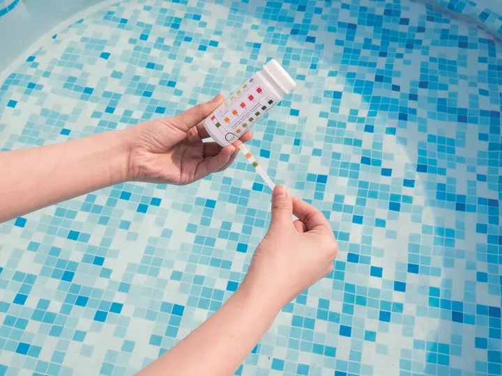 Tester Acqua 3 in 1 per pH, Alcalinità e Cloro Bestway 58142 - 2