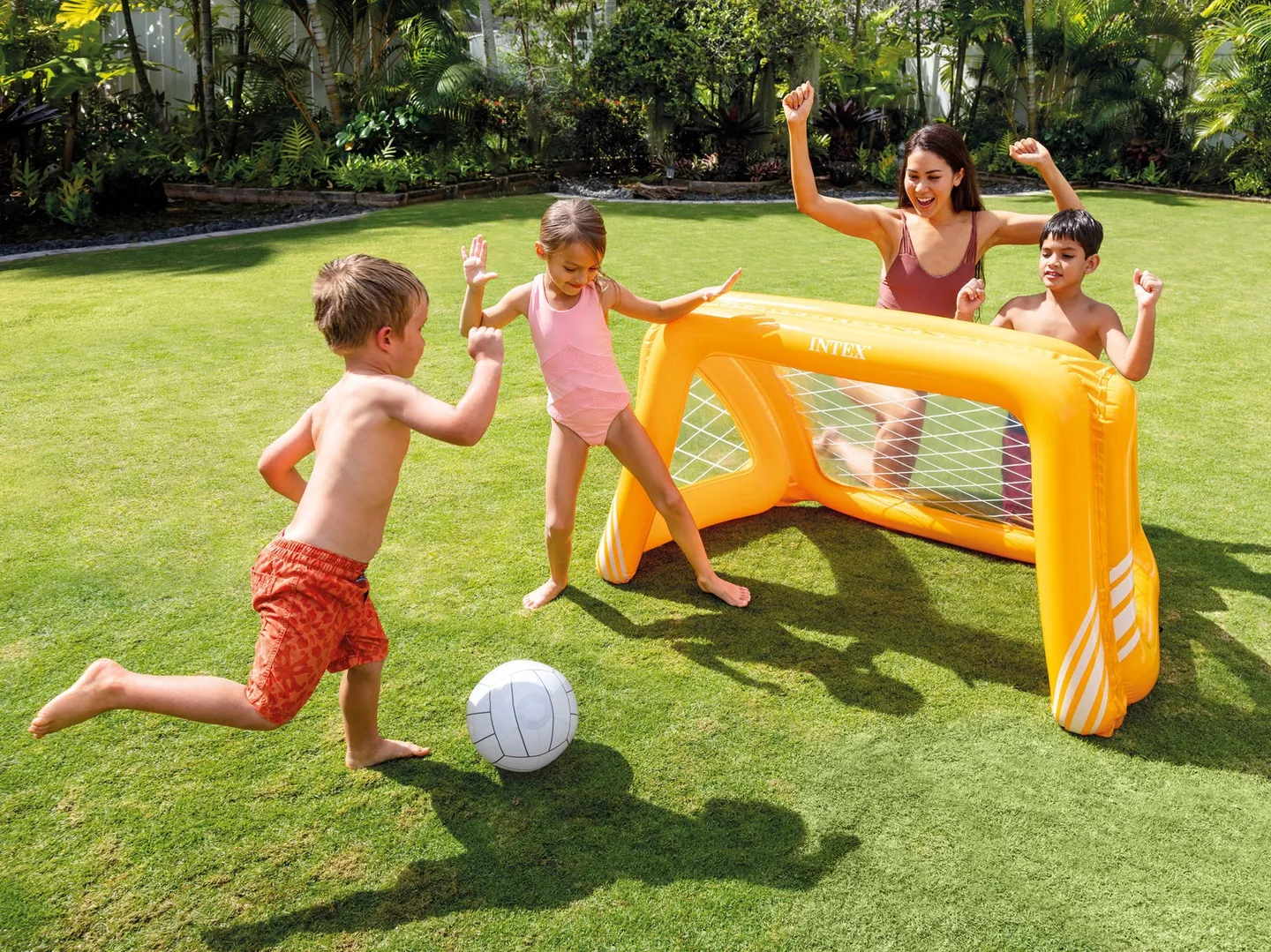 Porta da Calcio Gonfiabile 140 x 89 x 81 cm INTEX 58507 - 4