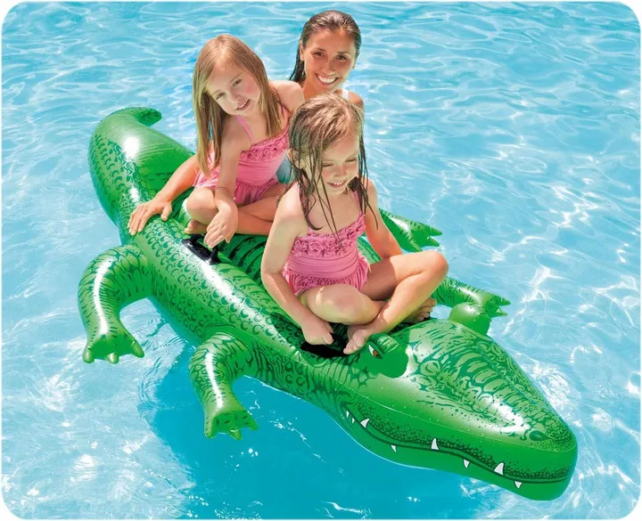 Coccodrillo Gonfiabile da Nuoto 203 x 114 cm INTEX 58562 - 3