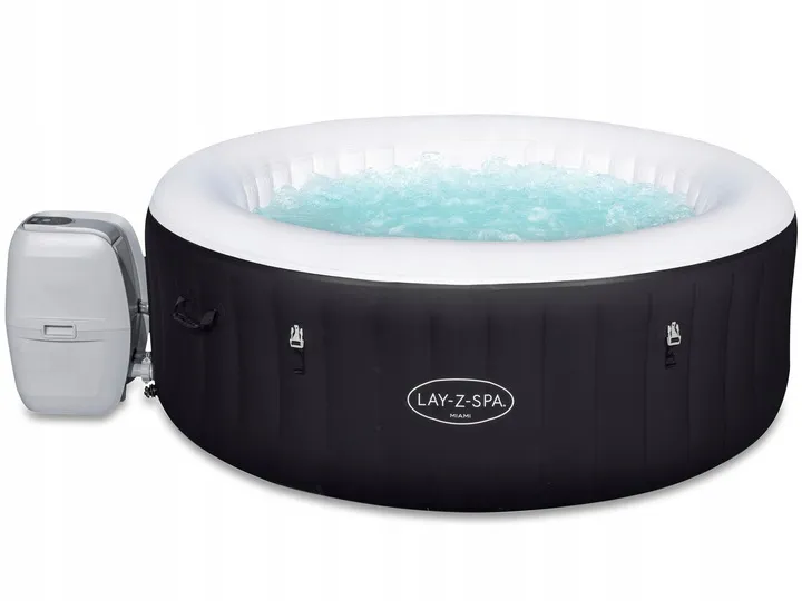 Vasca Idromassaggio Gonfiabile Lay-Z Miami 4 Persone Bestway 60001 - 2