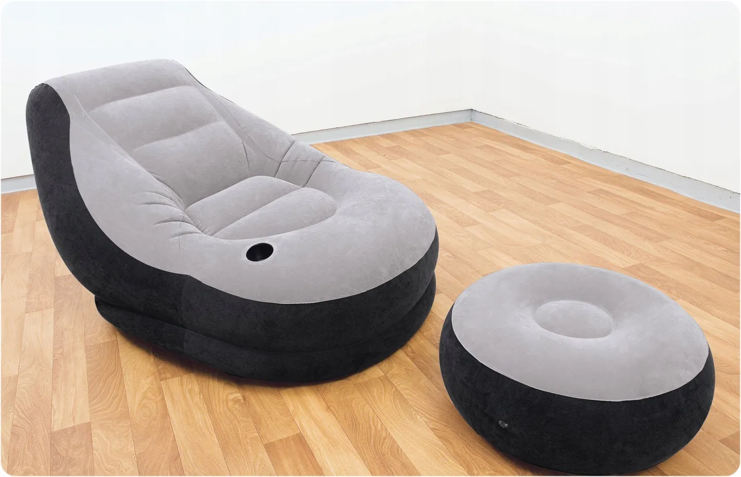 Poltrona gonfiabile + Poggiapiedi 130 x 99 x 76 cm INTEX 68564 - 5