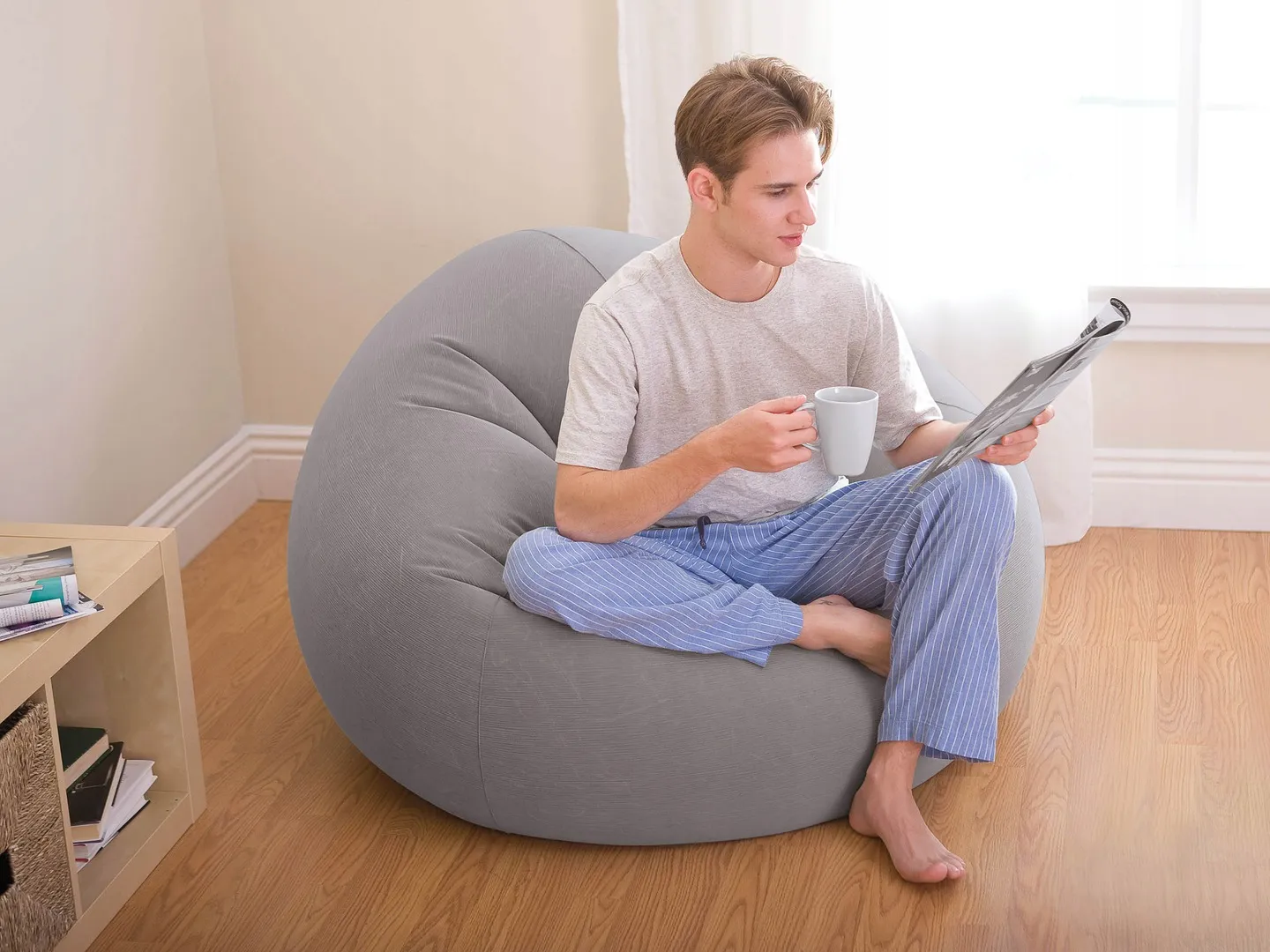 Poltrona gonfiabile pouf sacco INTEX 68579 - 3