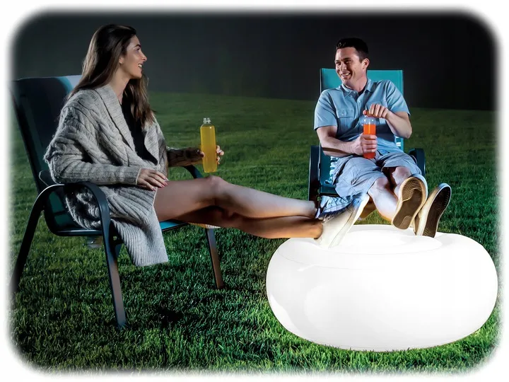 Luce Piscina Gonfiabile Galleggiante OTTOMAN LED 86 x 33 cm INTEX 68697 - 2