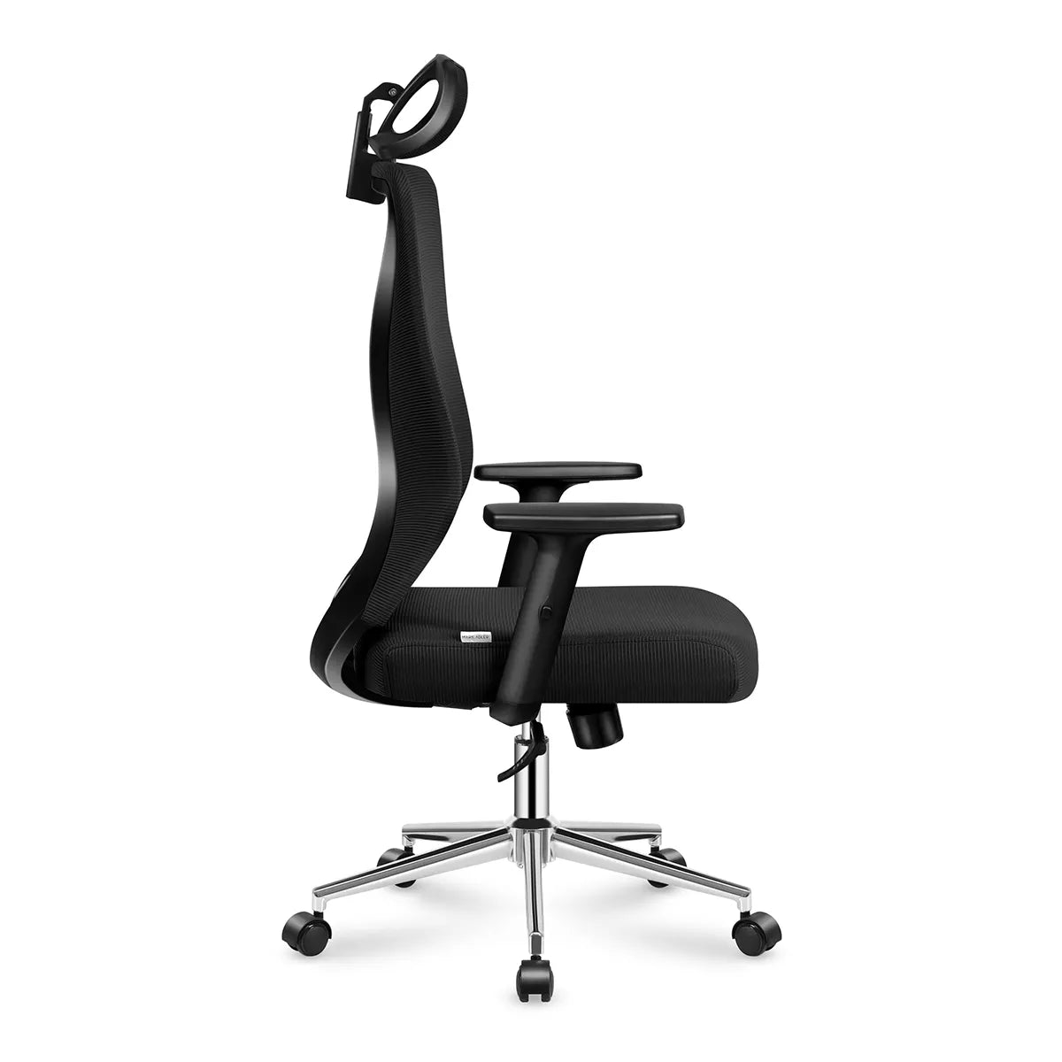 Lato sinistro della sedia Mark Adler Manager 3.5 Black